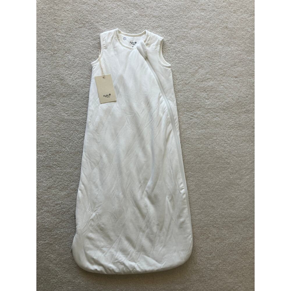 Kyte Baby 1.0 Tog Sleep Sack Size M Cloud White